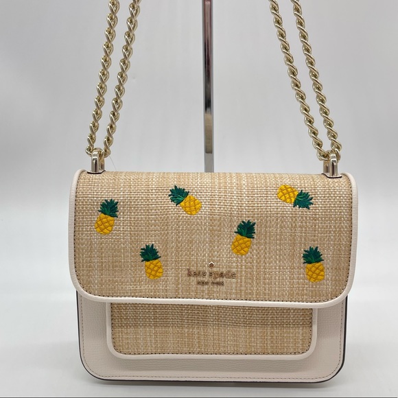 kate spade Handbags - Kate Spade Remi Pineapple Flap Chain Crossbody Bag